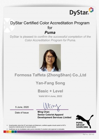 Color-Accredited Technician_Yan-Fang Song