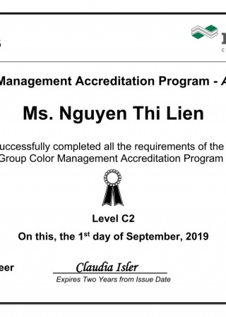 CMAP Certificate for Mr. Nguyen Thi Lien_Level C2